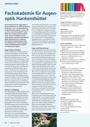 Artikel Fachakademie DOZ 2016